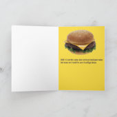 Kaasachtige Humor Kaart (Binnen)