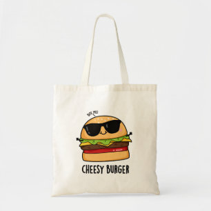 Kaasburger Grappige Eten Grappen Tote Bag