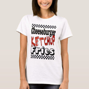 Kaasburger Ketchup Friet T-shirt