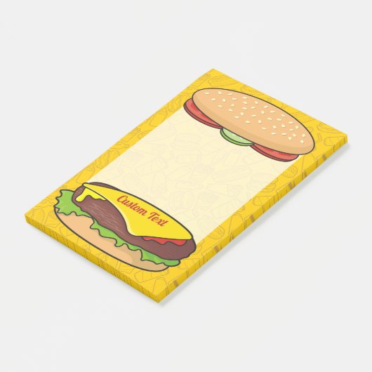 Kaasburger Post-it® Notes (Schuin)