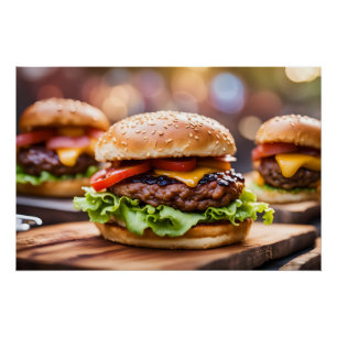 Kaasburgers Perfect Poster