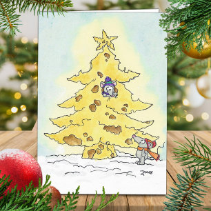 KAASE KERSTMIS wenskaart van Nicole Janes Feestdagen Kaart