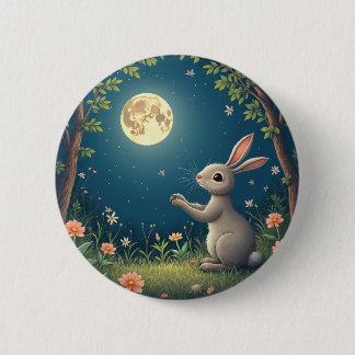 kaaskonijn ronde button 5,7 cm
