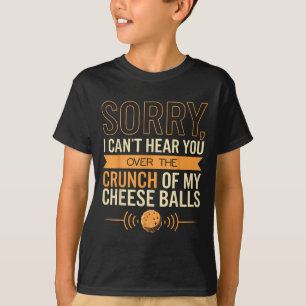 Kaasliefhebber kan je geen kaas horen t-shirt