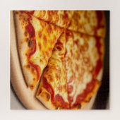 Kaaspizza Legpuzzel (Horizontaal)