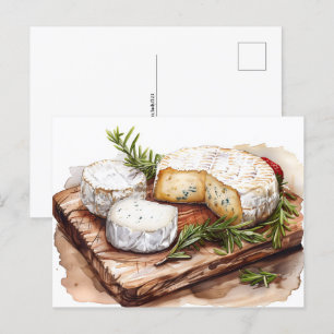 Kaasplank, Postcrossing Briefkaart