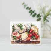 Kaasplank, Postcrossing Briefkaart (Staand voorkant)