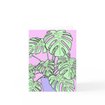 Kaasplant wenskaart. Plant kaart