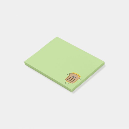 Kaassandwich Cheddar Kasted Bread Post-it® Notes (Schuin)