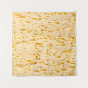 Kaastextuur met gaten wandkleed