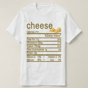 kaasvoedingsvakenetiket t-shirt