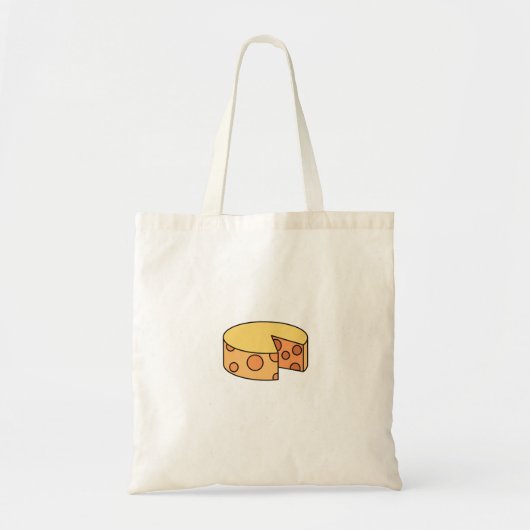 kaaswiel tote bag (Voorkant)