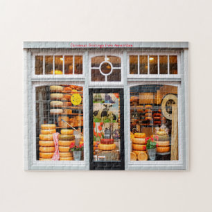 Kaaswinkel in Amsterdam. Legpuzzel