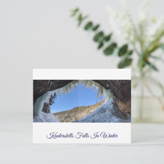 Kaaterskills Herfsten in het Briefkaart (Staand voorkant)