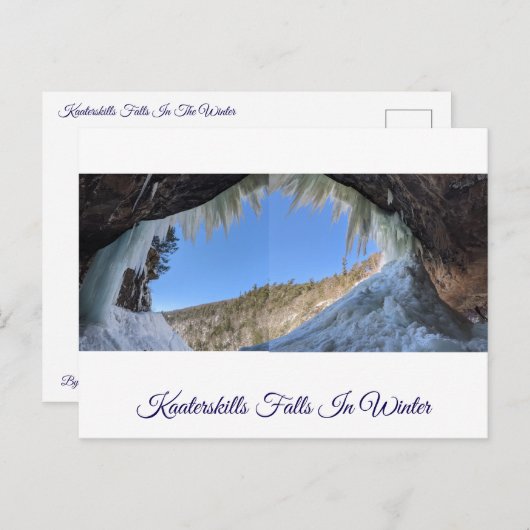 Kaaterskills Herfsten in het Briefkaart (Voorkant / Achterkant)