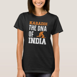 Kabadi de DNA van het Indiase team Sport Raider T-shirt