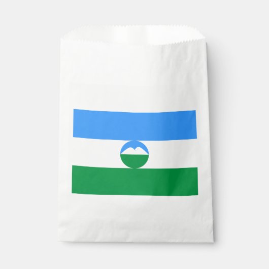 Kabardino Balkaria Vlag Bedankzakje (Voorkant)