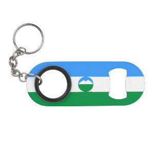Kabardino Balkaria Vlag Mini Flessenopener