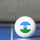 Kabardino Balkaria Vlag Pingpongballen (Net)