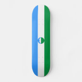 Kabardino Balkaria Vlag Skateboard (Voorkant)