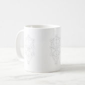 Kabbalah Arbre de vie mug (Devant gauche)
