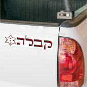 Kabbalah Bumpersticker (Op Truck)