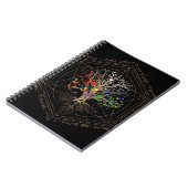 Kabbalah De boom van het leven Notitieboek (Linkerzijde)