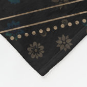 Kabbalah The Tree of Life Marble and Gold Fleece Deken (Hoek)