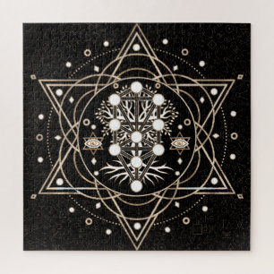 Kabbalah The Tree of Life Sacred Geometry Ornament Legpuzzel
