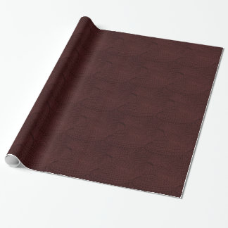 Kabel Knit, Maroon Cadeaupapier