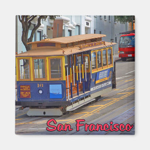 Kabelauto in San Francisco Magneet