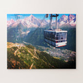 Kabelauto over Chamonix Legpuzzel (Horizontaal)