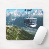 Kabelauto over Chamonix Muismat (Met muis)
