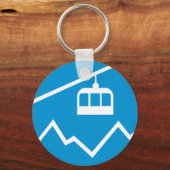 Kabelauto Sleutelhanger (Voorkant)