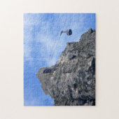 Kabelbaan Kaapstad Zuid-Afrika. Legpuzzel (Verticaal)