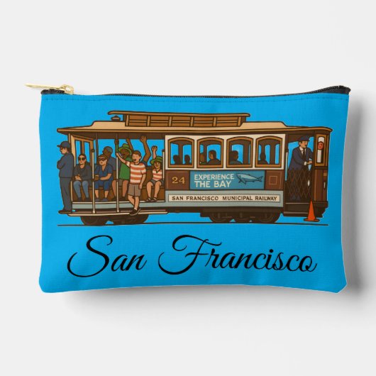 Kabelbaan Print Cut Sew Bag Etui (Voorkant)