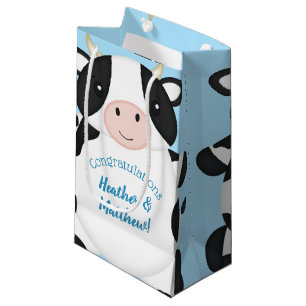 Kabelblauw Baby shower Klein Cadeauzakje