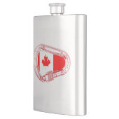Kabelfles met Canada vlag Flacon (Links)