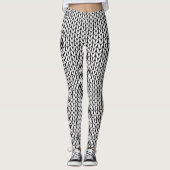 Kabelgebreide trui Pattern Leggings (Voorkant)