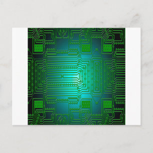 kabelgeleiders briefkaart