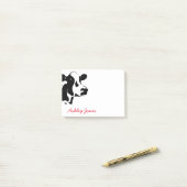 Kabeljauw na de introductie post-it® notes (Op bureau)