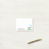 Kabeljauw na de introductie post-it® notes (Op bureau)