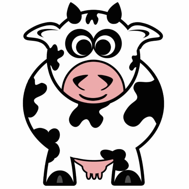 Kabeljauw Staand Fotobeeldje (Voorkant)