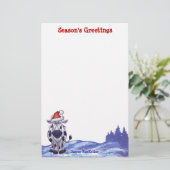 Kabelkerst Briefpapier (Staand voorkant)