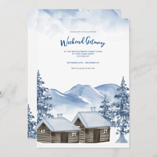 Kabelkoorts Kaart (Voorkant / Achterkant)