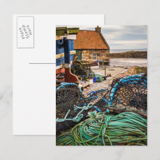 Kabels en de Potten van de Zeekreeft | Pittenweem, Briefkaart (Voorkant / Achterkant)
