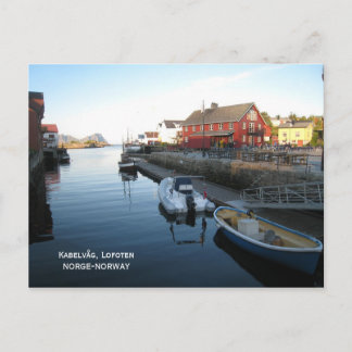 Kabelvåg, carte postale Lofoten Postkort