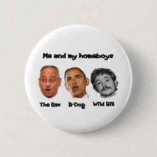 Kabinet Obama Ronde Button 5,7 Cm