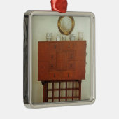 Kabinet op standaard metalen ornament (Rechts)