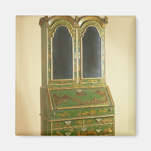 Kabinet van Koningin Anne met balpoten, c.1710 Magneet